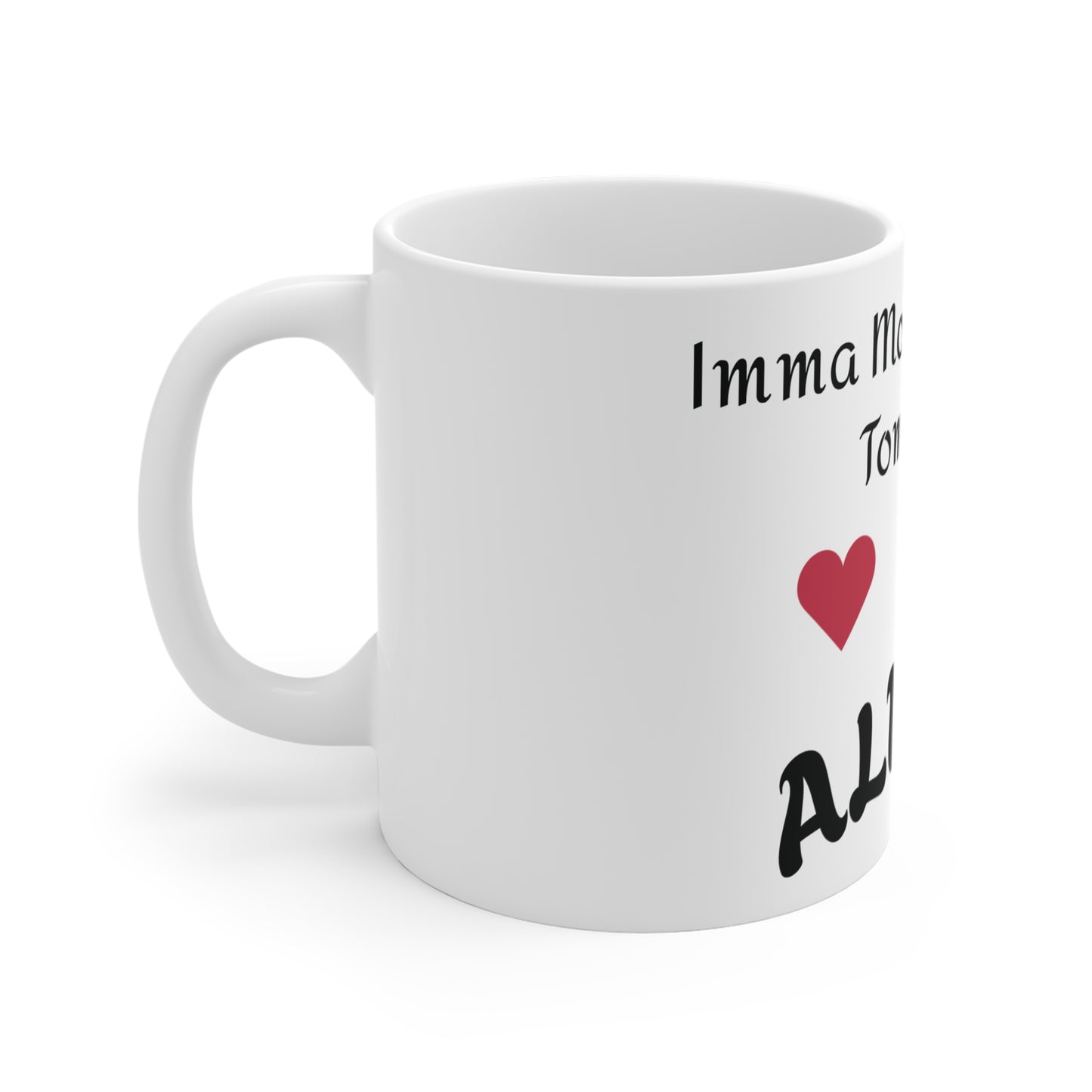 Simplistic 11oz Mothers Mug for Coffee, Tea and/or Ice Cream Lovers - Perfect Gift for Friends & Family