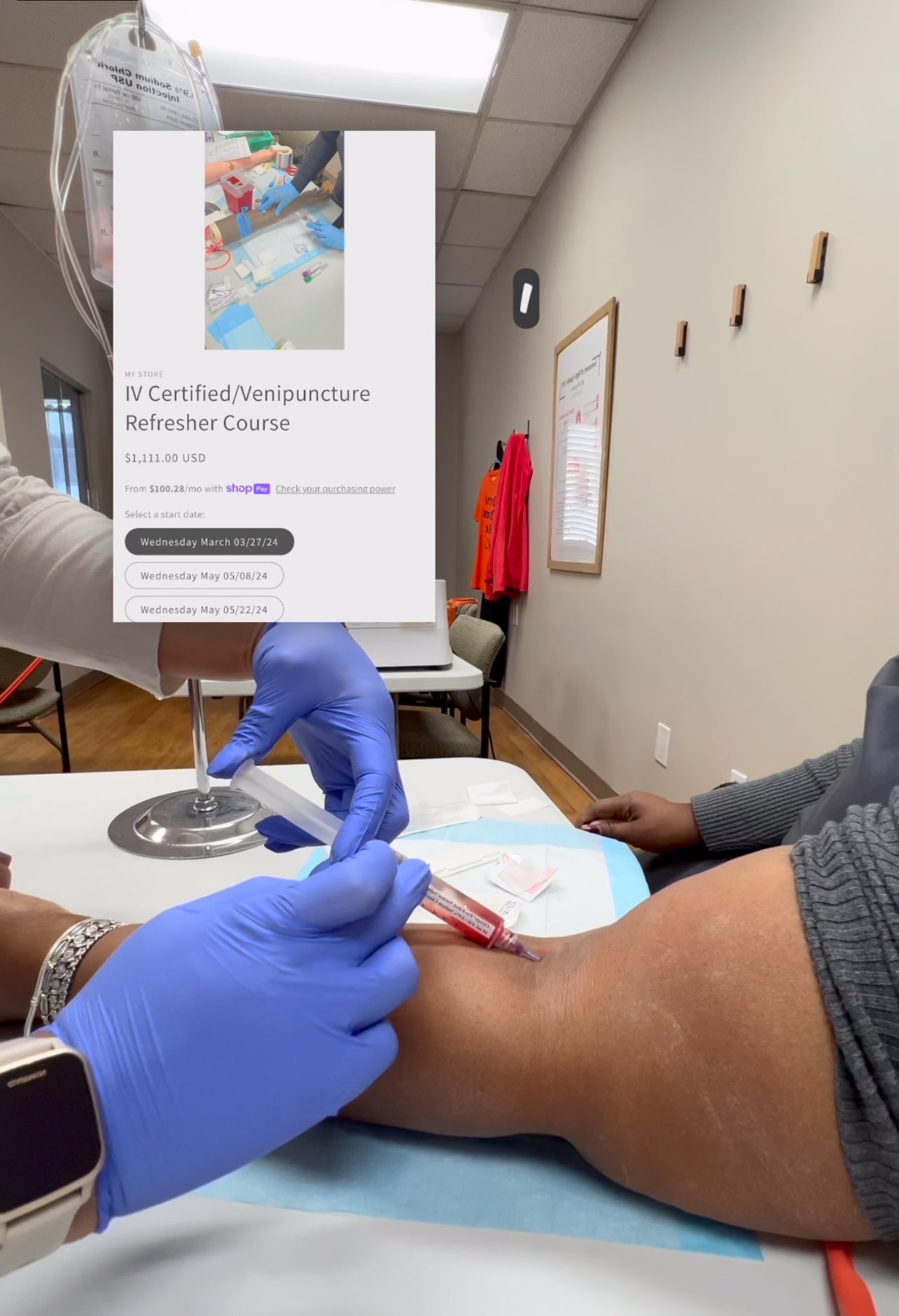 IV Certified/Venipuncture Refresher Course